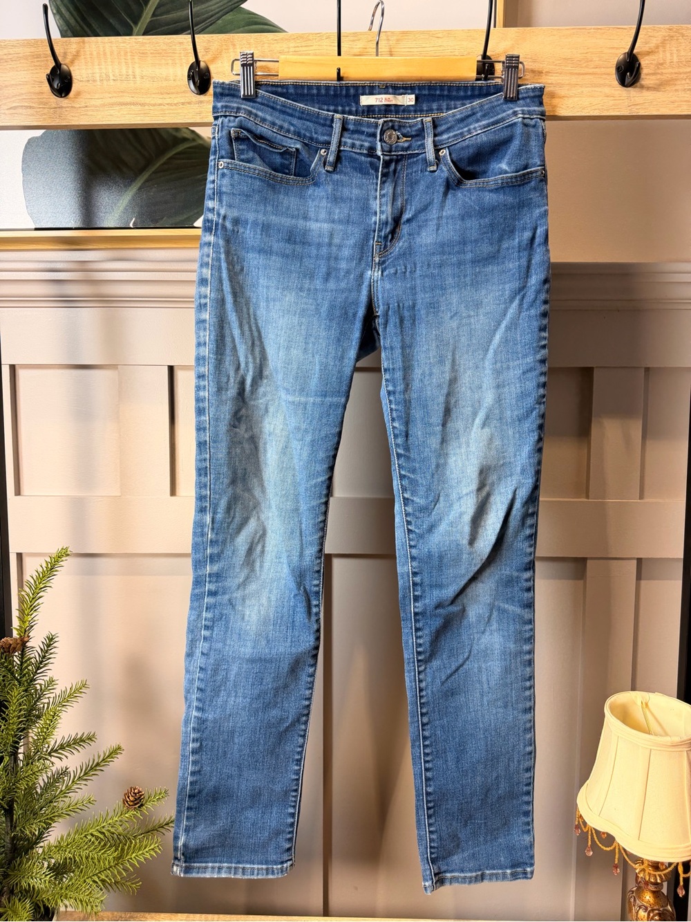 Levi's 712 Slim Jeans indigo wash Size 30
